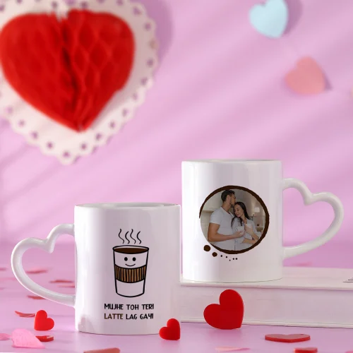 Couple Memories Personalized White Mug Set