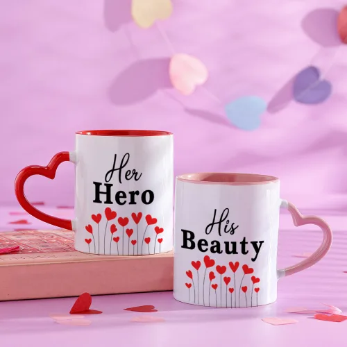 His And Hers Personalized Ceramic Mugs