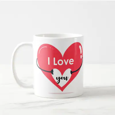 Heartfelt Love You Mug