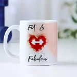 Fit Fabulous Gym Enthusiast Mug