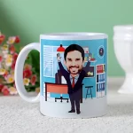 Personalised Office Man Mug