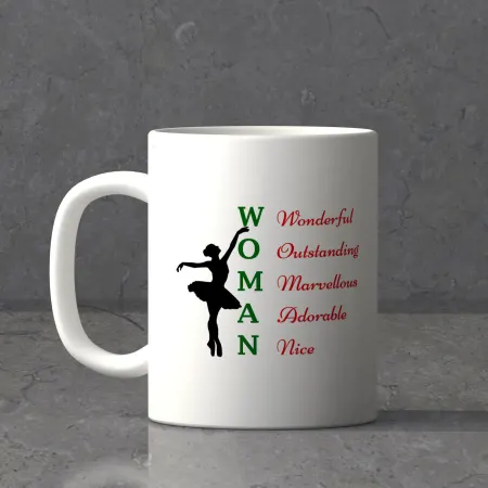 Meaning of Woman Personalized Mug