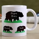 Personalised Father's Day Wishes Mug