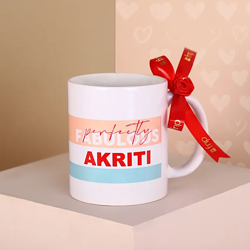 Personalised Perfectly Fabulous Mug