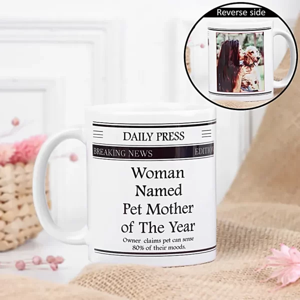 Personalised Pet Of The Year Mug