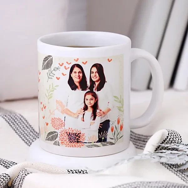 Personalised Woman Power Photo Mug