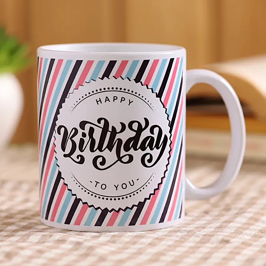 Special Birthday Greetings White Mug