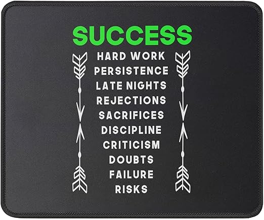 Success Motivational Mouse Pad