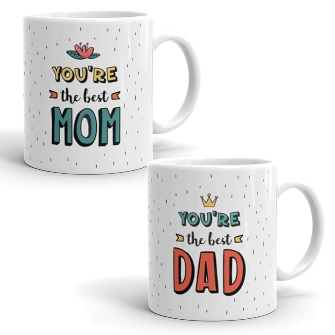 Best Mom And Dad Ever Mug