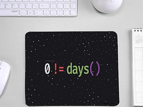 Coding Mouse Pad No More Days