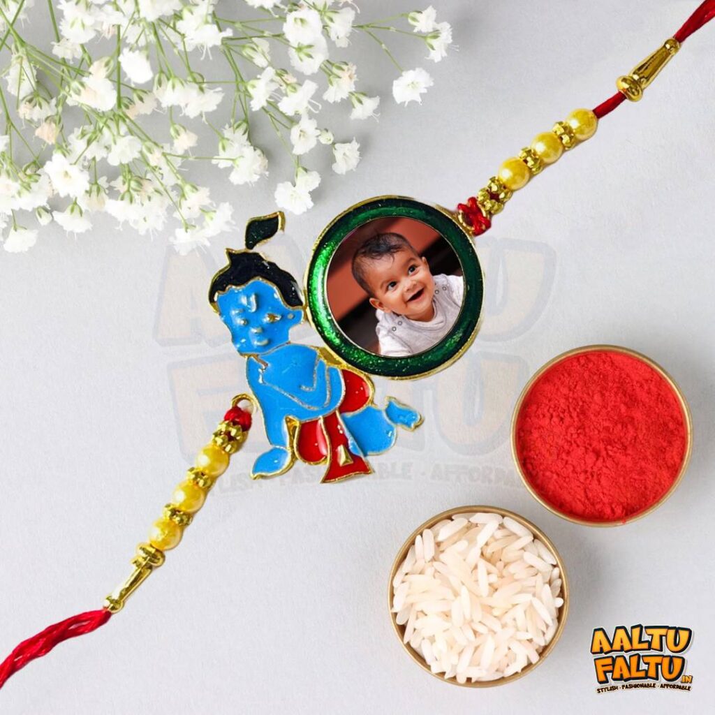 Customizable Photo Rakhi for Brother