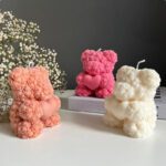 Scented Teddy Candles Set of 2: The Perfect Blend of Décor, Aroma & Gifting