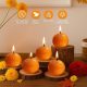 Buy Fiamora Motichoor Laddoo Candle Pack of 4, 100g – Diwali Décor