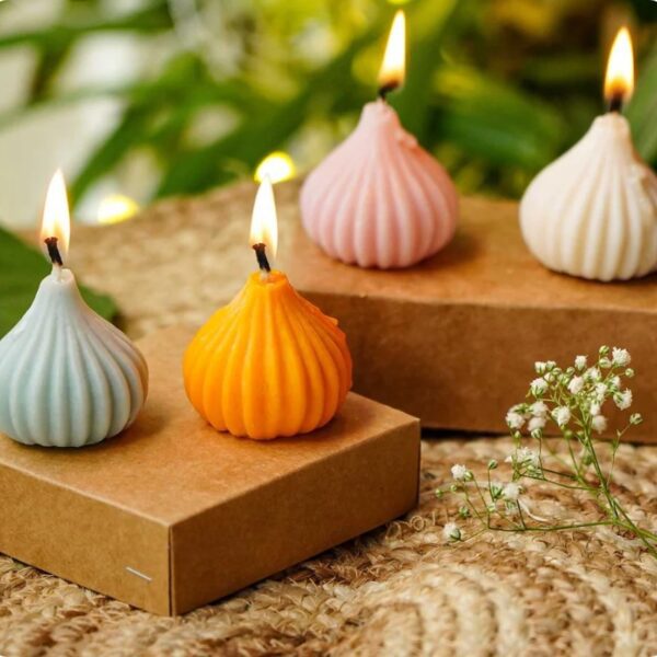 Modak Candles for Decorative Festive Candles for Ganesh Chaturthi & Home Décor