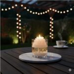 White Peony on Golden Pond Scented Jar Candle