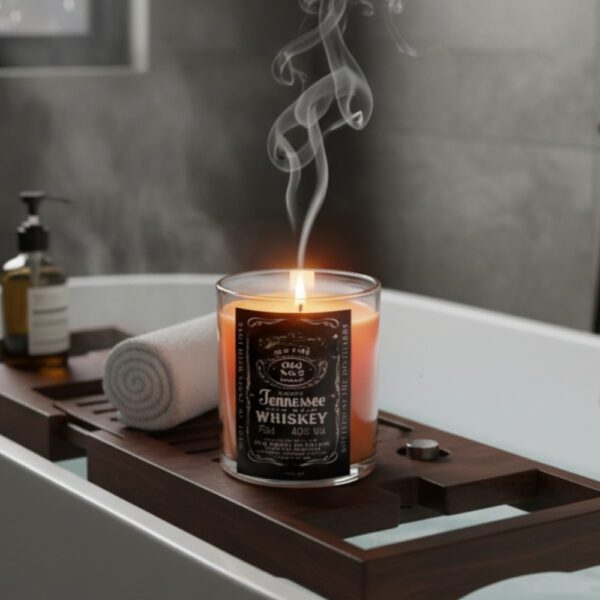 Whiskey Scented Jar Candle