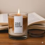 Coffee Latte Scented Jar Candle