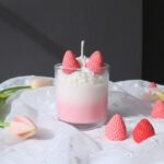 Strawberry Shake Scented Jar Candle