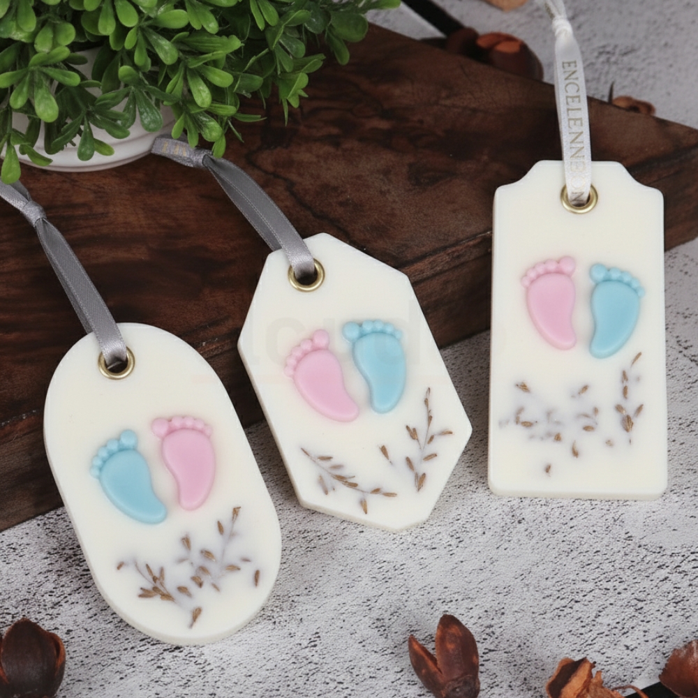 Baby Footprint Scented Wax Sachets