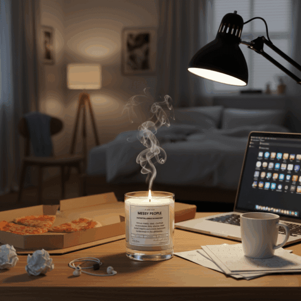 Fiamora Messy People Jar Candle