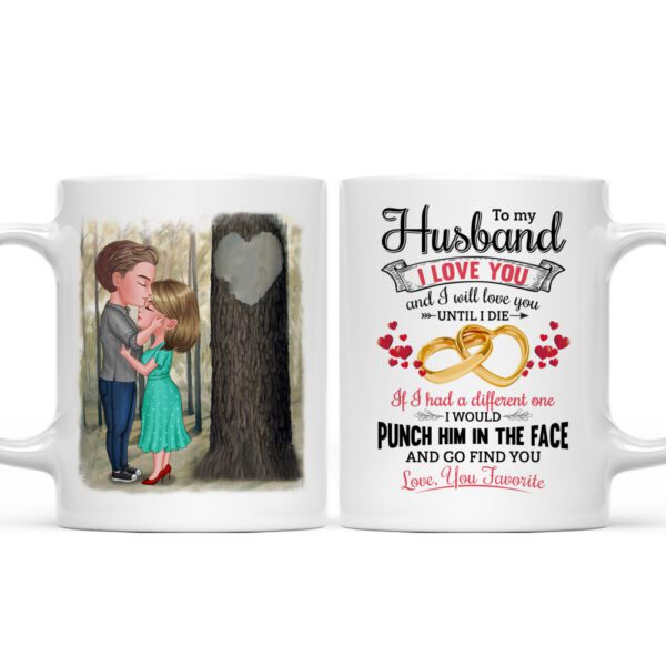 To My Husband I Love You Ceramic Coffee Mug – Funny Romantic Gift Mug | 330ml Anniversary Gift for Husband