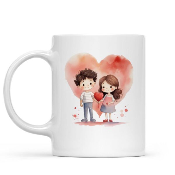 I Love You More Than Yesterday But Less Than Tomorrow Ceramic Coffee Mug – Romantic Love Quote Mug | Premium 330ml Gift for Couples