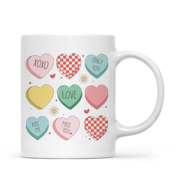 Cute Couple Ceramic Coffee Mug Set – Romantic Love Design | 330ml Premium Matching Mugs for Husband, Wife, Boyfriend & Girlfriend