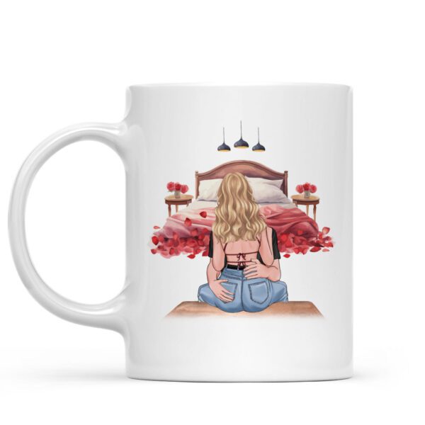 Funny Valentine's Day Ceramic Coffee Mug – "I Love You for Who You Are" | Premium 330ml Couple Gift for Boyfriend, Girlfriend, Husband & Wife