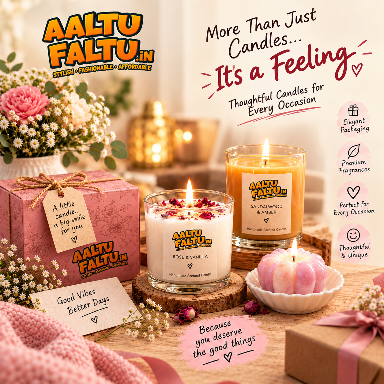 thoughtful candles for every occasion