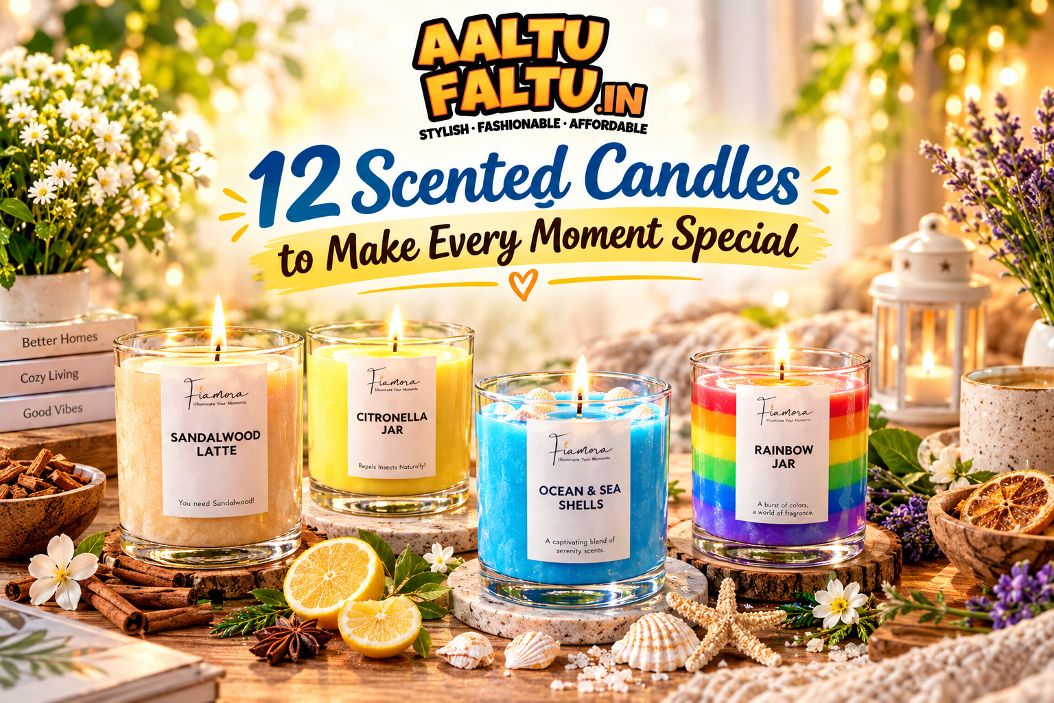 12 Scented Candles to Make Every Moment Special