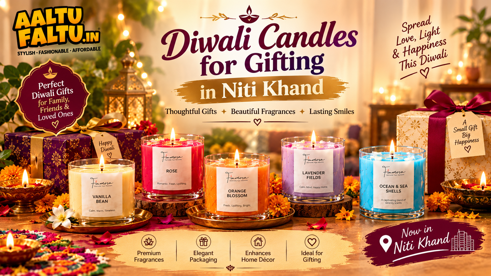 Diwali candles for gifting in Niti Khand
