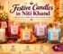 Festive Candles in Niti Khand