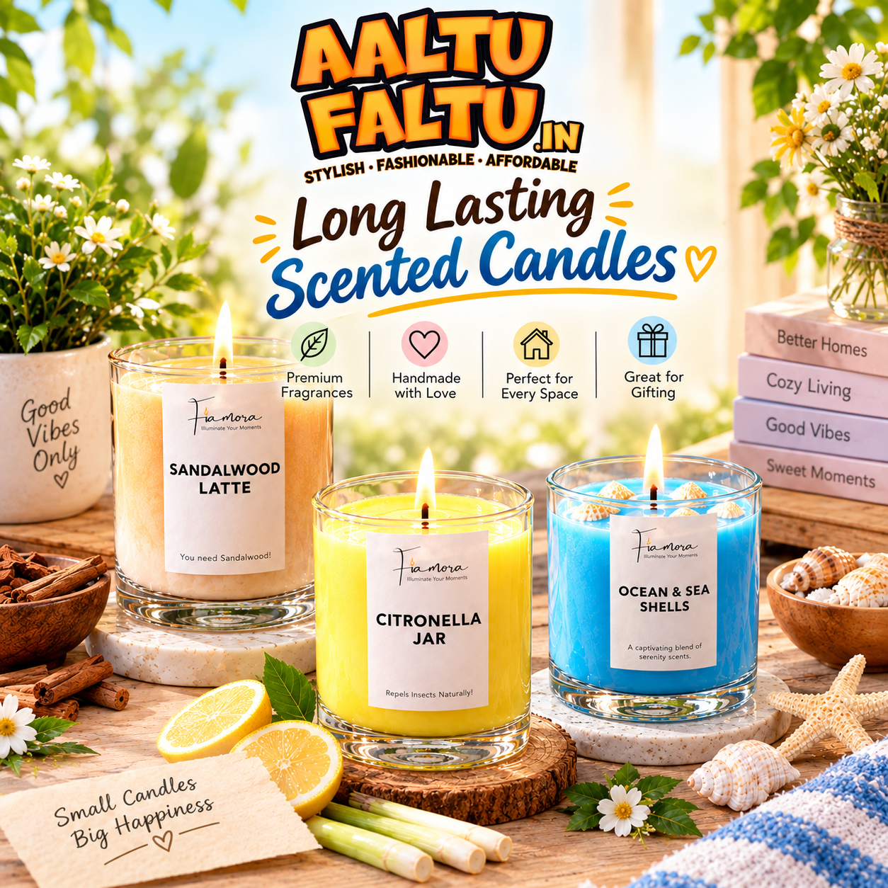 Long Lasting Scented Candles