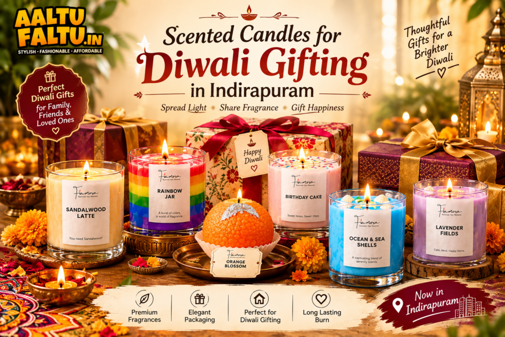 scented candles for Diwali gifting in Indirapuram